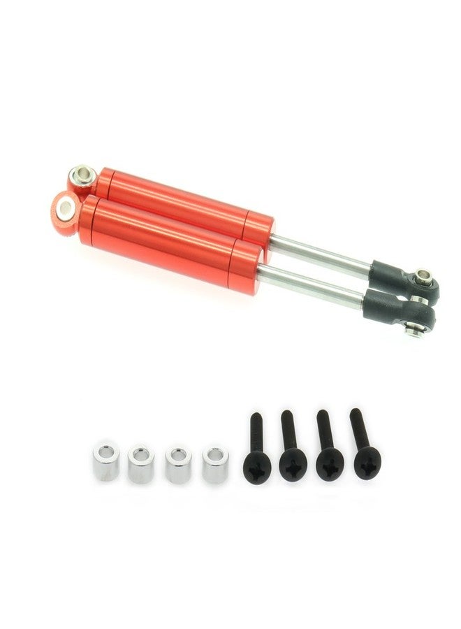 HobbyCrawler 4-Pack Shock Absorber Damper Internal Spring 102mm for 1/10 Crawler Truck HSP HPI AXIAL Tamiya LOSI RC Car Metal Upgraded Parts(red) - Image 3